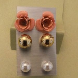 Brand new 3pair set earrings #1